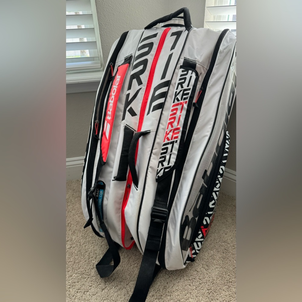 Babolat Pure drive 12 Racket Tennis bag NEW condition